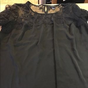Torrid - Size 1 - Black Lace Top - Gently Used